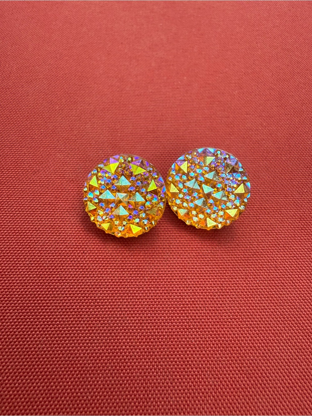 Sparkly stud earrings!